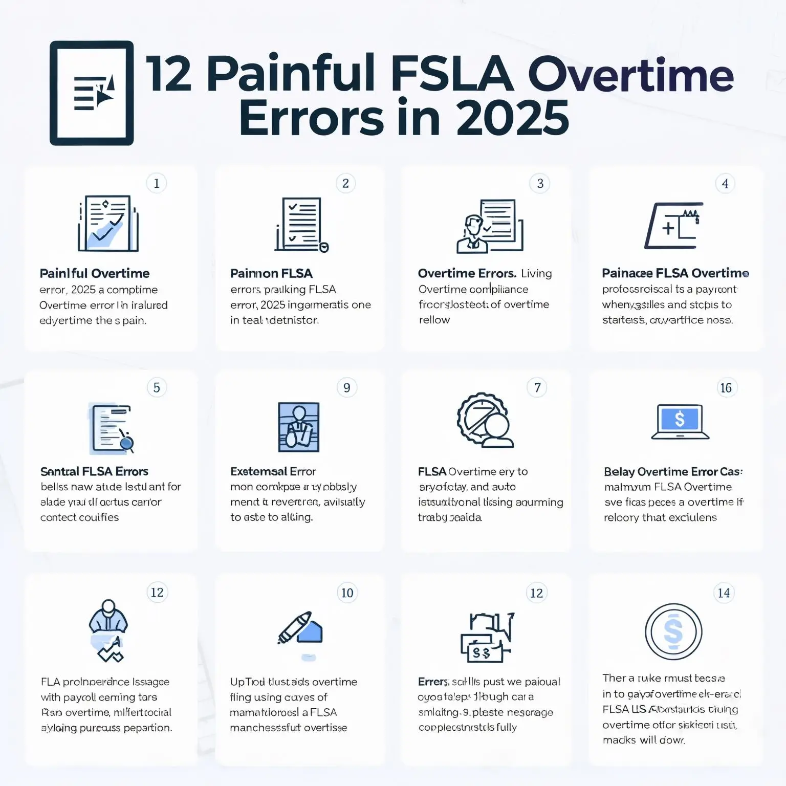 FLSA overtime errors