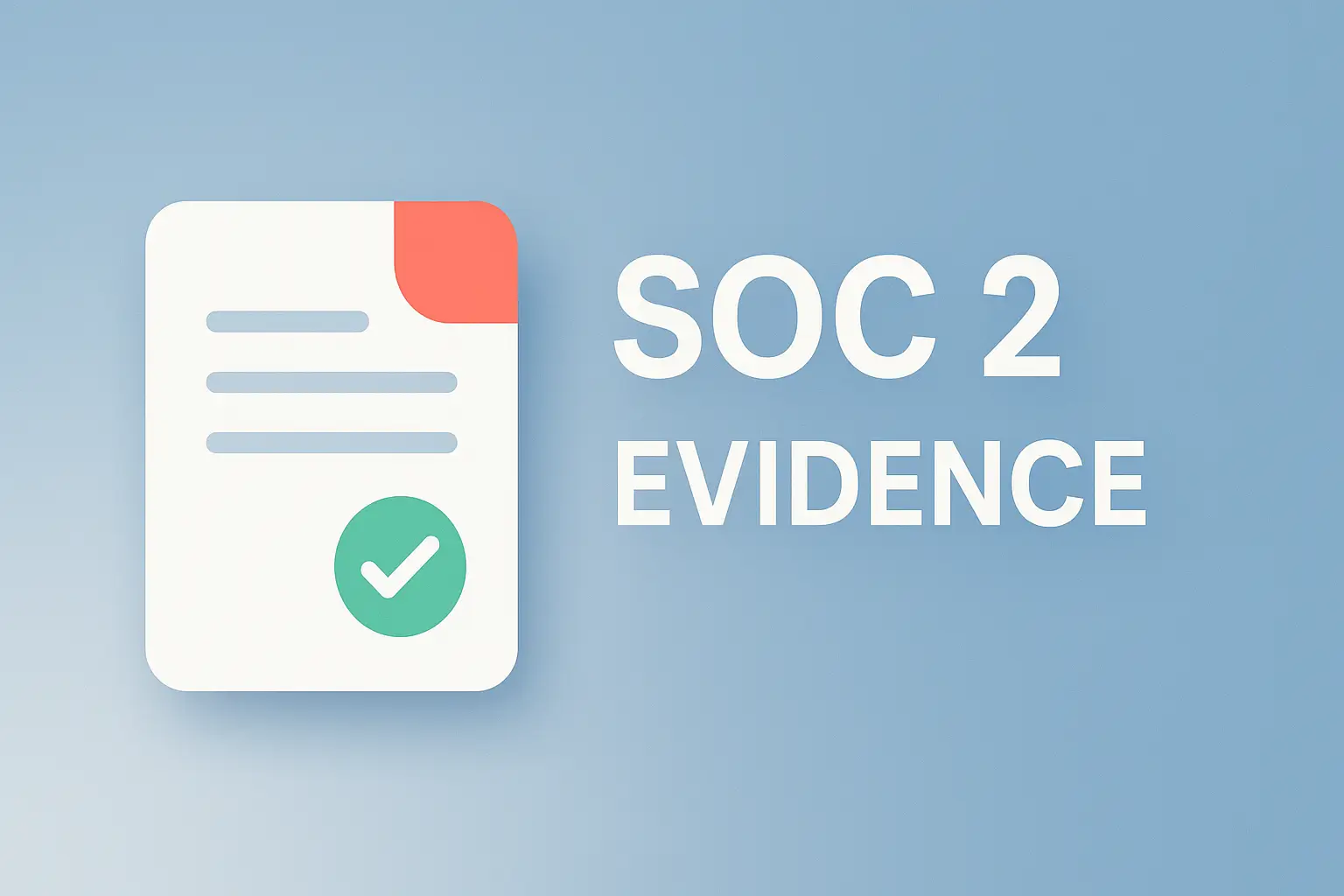 SOC 2 Type II evidence list
