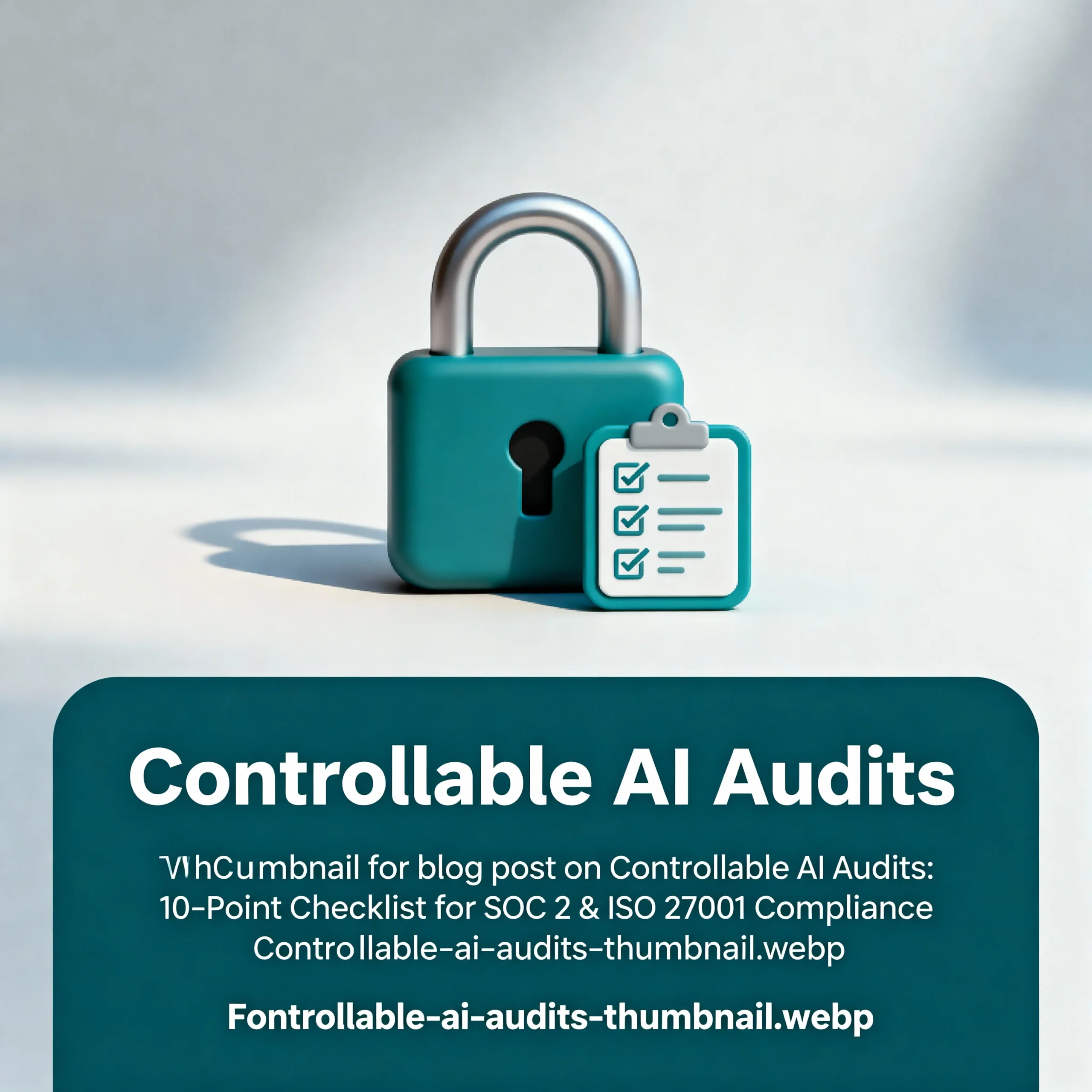 narrow AI vs AGI checklist for SOC 2 and ISO 270012 scaled