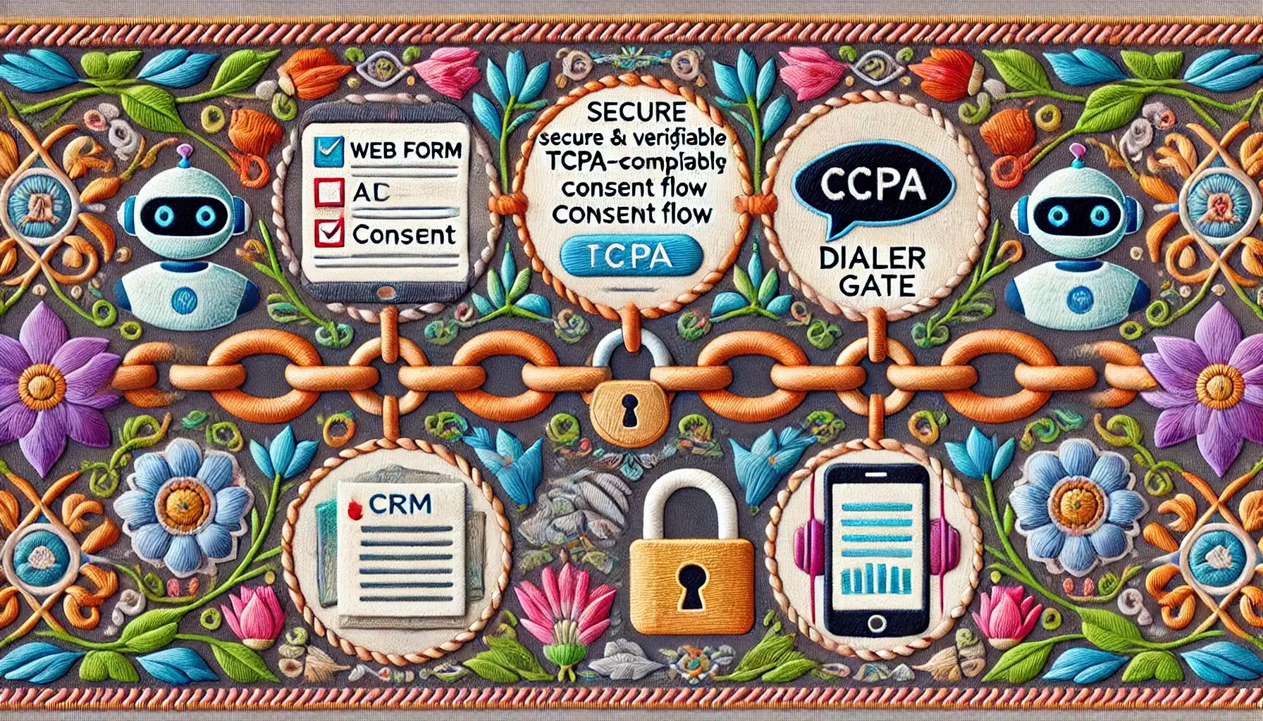 TCPA consent flow for AI voice calls